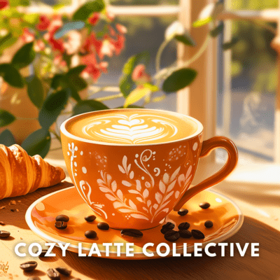 Latte Jazz Sounds for Cozy Evenings Front Cover