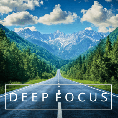 Deep Focus: Study and Work Music Essentials Front Cover