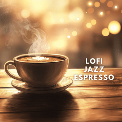 Lofi Jazz Tracks for Espresso Lovers Front Cover