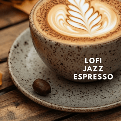 Lofi Jazz Tracks for Espresso Lovers Front Cover