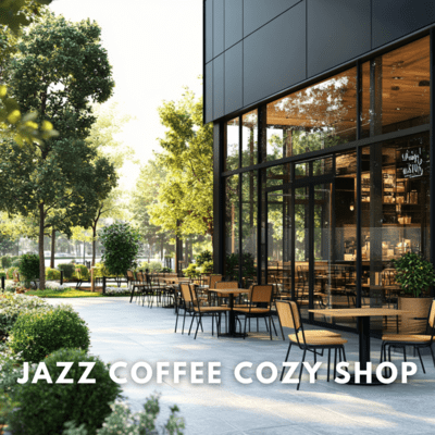 Relaxing Coffee Shop Jazz for Work and Study Front Cover