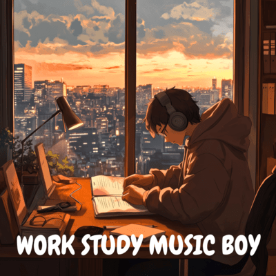 Peaceful Background Music for Productivity Front Cover