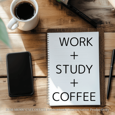 Study and Work Cafe Ambience Front Cover