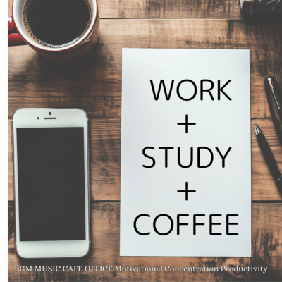 Chill Coffee Shop Work Music Front Cover