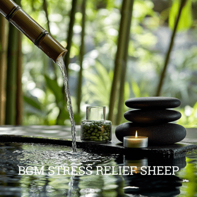 Peaceful Dreams: Stress Relief BGM Front Cover