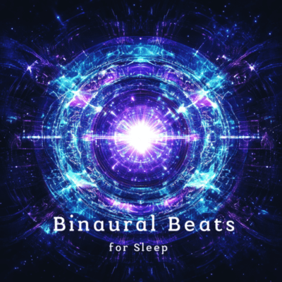 Restful Nights: Binaural Beats Therapy Front Cover