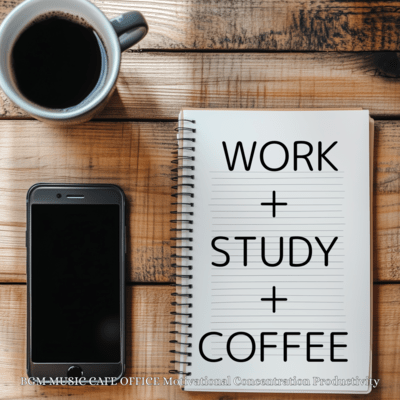 Relaxing Study Vibes in the Office Front Cover