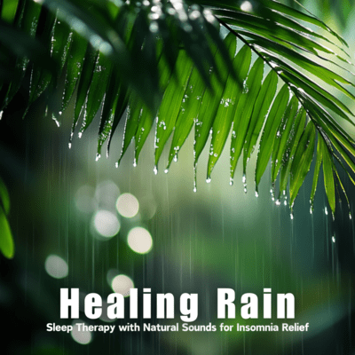 Healing Rain Sleep Therapy with Natural Sounds for Insomnia Relief Front Cover