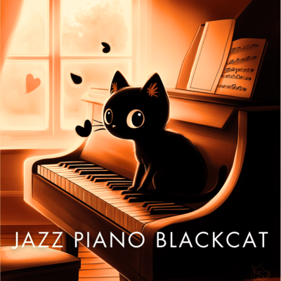 Rainy Piano Nights (Blackcat Edition) Front Cover