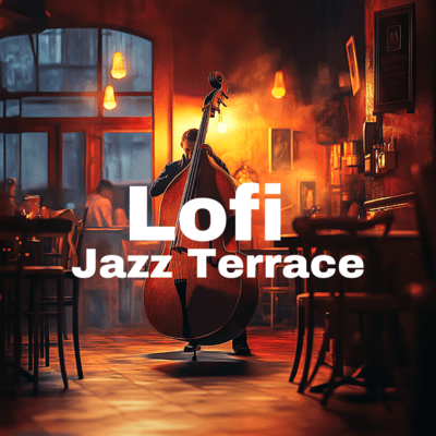 Morning Coffee Vibes Lofi Jazz Terrace Front Cover