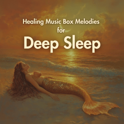 Healing Music Box Melodies for Deep Sleep Front Cover