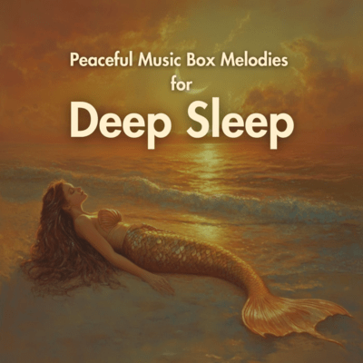Peaceful Music Box Melodies for Deep Sleep Front Cover