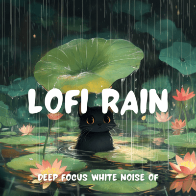 Stream White Noise Lofi Beats: Deep Focus Front Cover