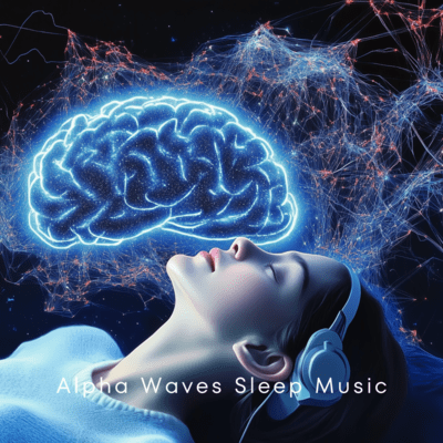 Soothing Rain and Alpha Tones for Sleep Front Cover