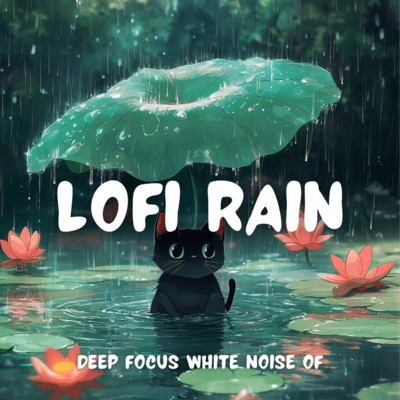 Ocean White Noise Lofi Focus Waves and Work Front Cover