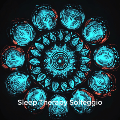 Raindrop Solfeggio Sleep Therapy Front Cover