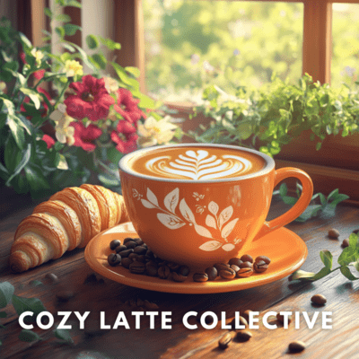 Smooth Latte Beats for Study Front Cover