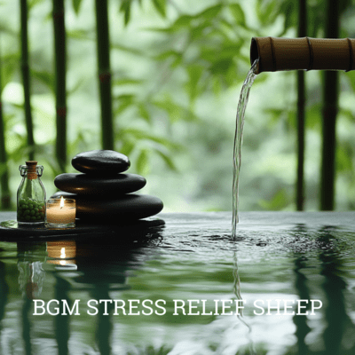 Gentle Nights: BGM for Stress-Free Sleep Front Cover