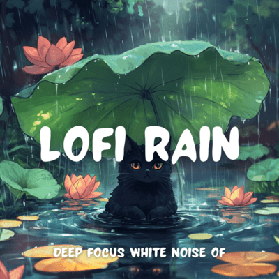 Lofi Rain Essentials for Study Front Cover