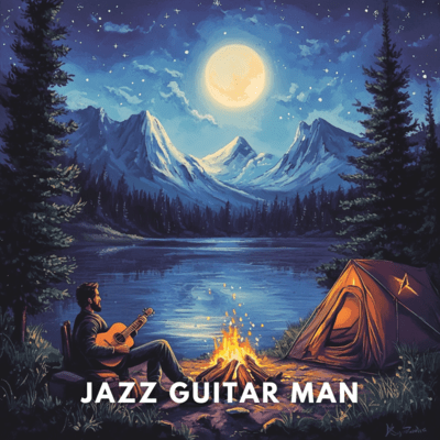 Relaxing Acoustic Guitar Jazz Front Cover