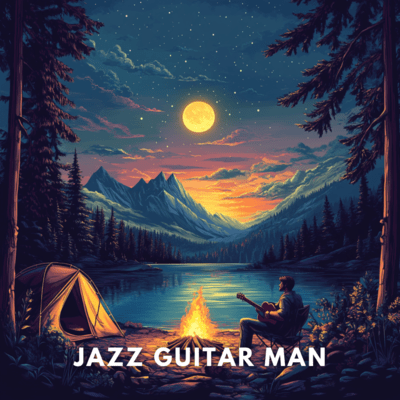 Mellow Strings: Night Guitar Jazz Front Cover