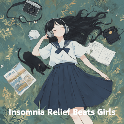 Insomnia Cure: Relaxation Beats Essentials Front Cover