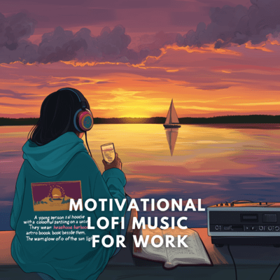 Inspiring Lofi Vibes for Work Front Cover
