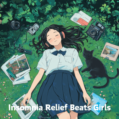 Lullaby Beats: Music for Stress-Free Sleep Front Cover