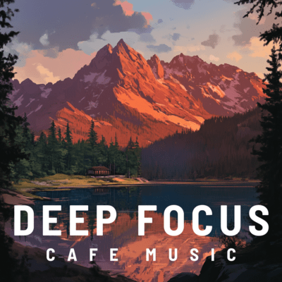 Deep Focus Cafe Beats for Study Front Cover