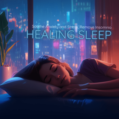 HEALING SLEEP Soothe Anxiety and Stress, Remove Insomnia Front Cover