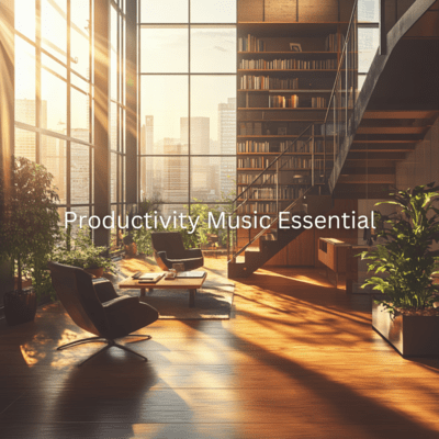 Fireside Productivity: Bonfire Focus Beats Front Cover