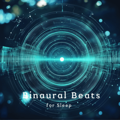Gentle Rain Binaural Beats for Sleep Front Cover