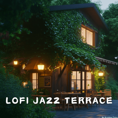 Jazz Terrace: Chill Study Beats Front Cover