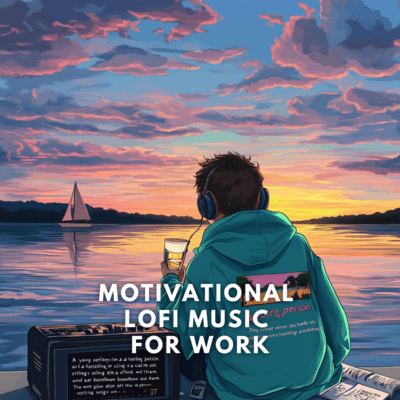 Relaxed Focus Lofi for Study and Work Front Cover