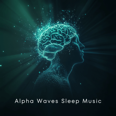 Stress Relief Sleep: Alpha & Delta Waves Front Cover