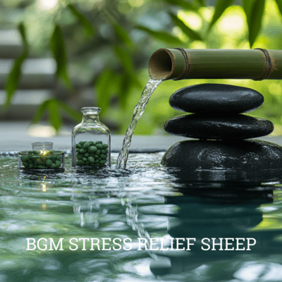 Sleep Relaxation: Calming Stress Relief Music Front Cover