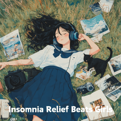 Alpha Night Vibes: Insomnia Relief Sounds Front Cover