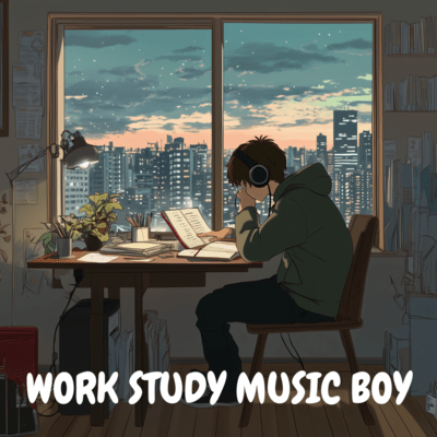 Morning Boost Study Playlist Front Cover