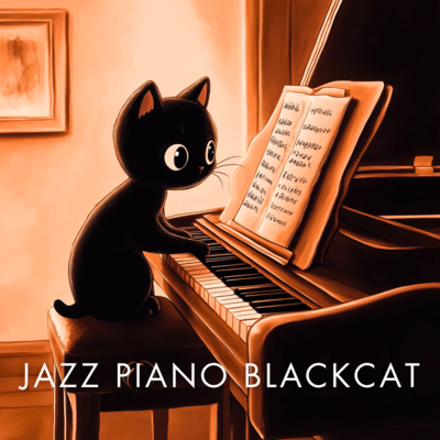 River Piano Jazz: Blackcat's Stream Melodies Front Cover