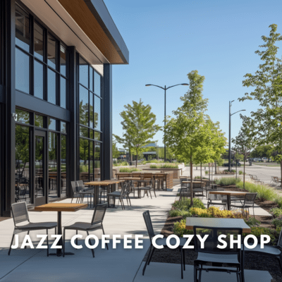 Evening Jazz and Espresso Vibes Front Cover