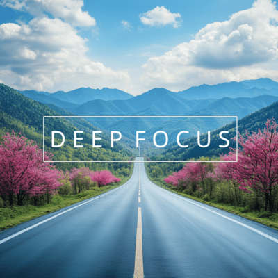 Deep Focus: Powerful Music for Immersive Concentration Front Cover