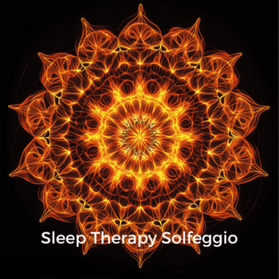 Sleep Therapy Solfeggio: Healing Frequencies Front Cover