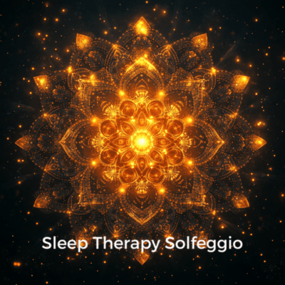 Restful Nights: Solfeggio Music Therapy Front Cover