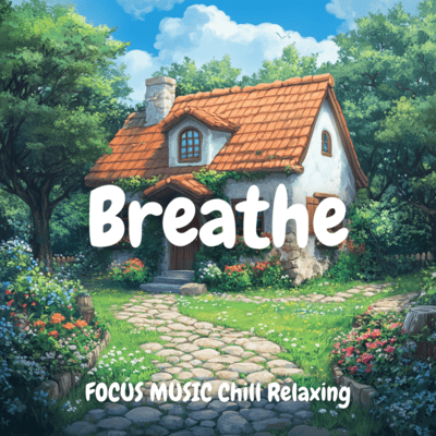 Gentle River Breaths: Chill and Work Beats Front Cover