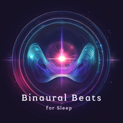Dreamy Nights: Binaural Beats for Restful Sleep Front Cover
