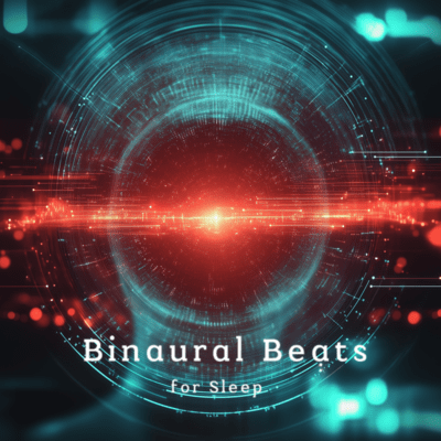 Flowing River Binaural Sleep Music Front Cover