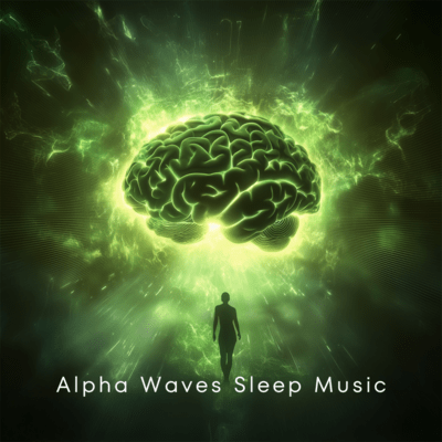 Alpha Waves Sleep Music: Relaxing Soundscapes Front Cover