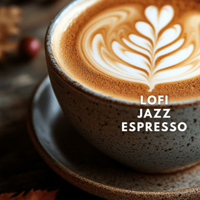 Lofi Jazz Espresso: Energizing Beats for Study Front Cover