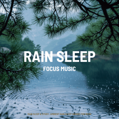 Rain Sleep & Study: Ambient Rain Sleep Sounds for Work Front Cover