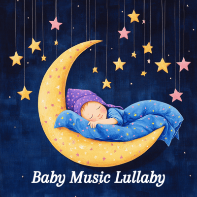Calming Music Lullabies for Restful Nights Front Cover